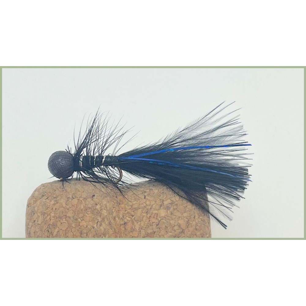 Pack De 12 Demoiselle Booby Flash, Bleu Olive Flash Booby Mouches